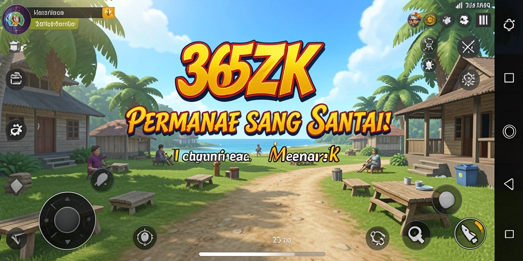 Tampilan gameplay yang menarik dan penuh warna dari 365ZK.