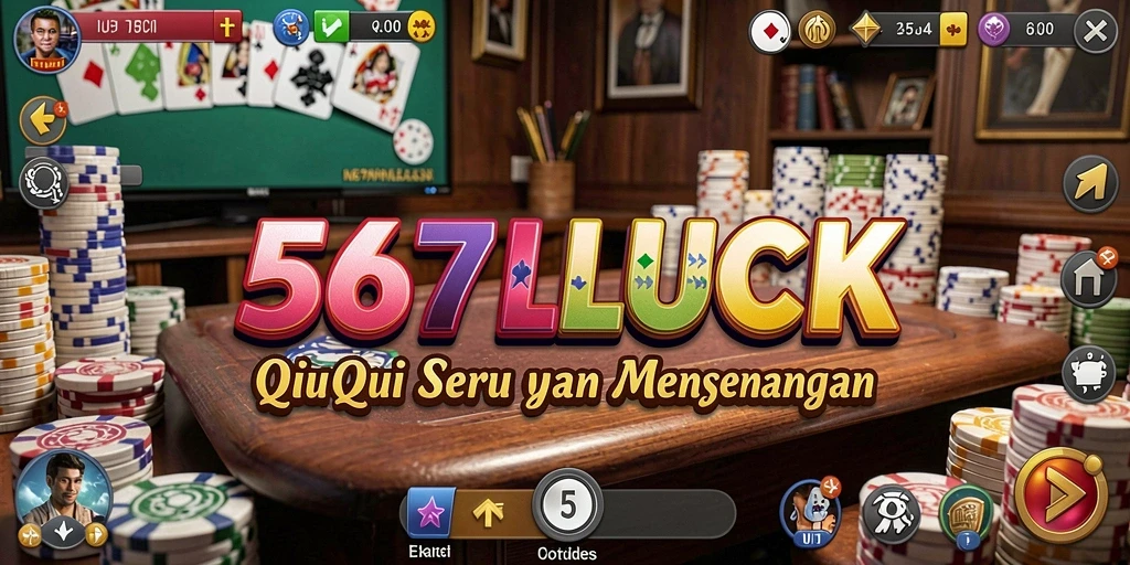 Screenshot gameplay QiuQiu dengan suasana seru dan interaktif.