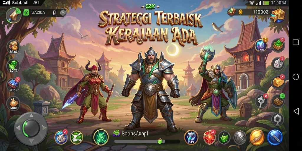 Gameplay mendebarkan dalam 5ZK yang menantang strategi pemain.