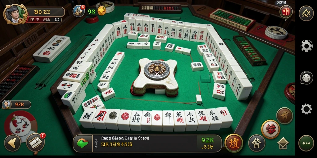 Screenshot dari gameplay Mahjong yang memikat dan seru.