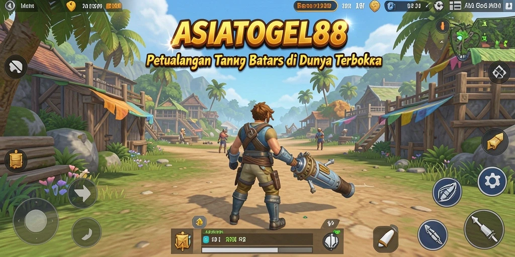 Tampilan gameplay menakjubkan dalam dunia Open World ASIATOGEL88.