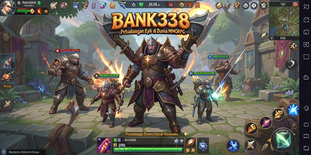 Tampilan gameplay BANK338 yang menarik dan mendalam dalam dunia MMORPG.