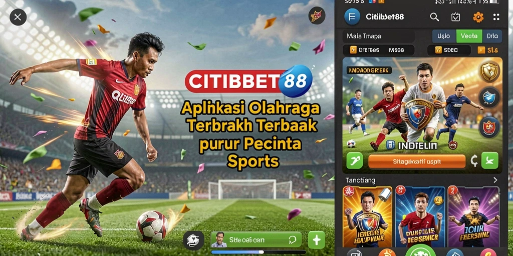 Tampilan gameplay CITIBET88 dengan statistik dan analisis olahraga.