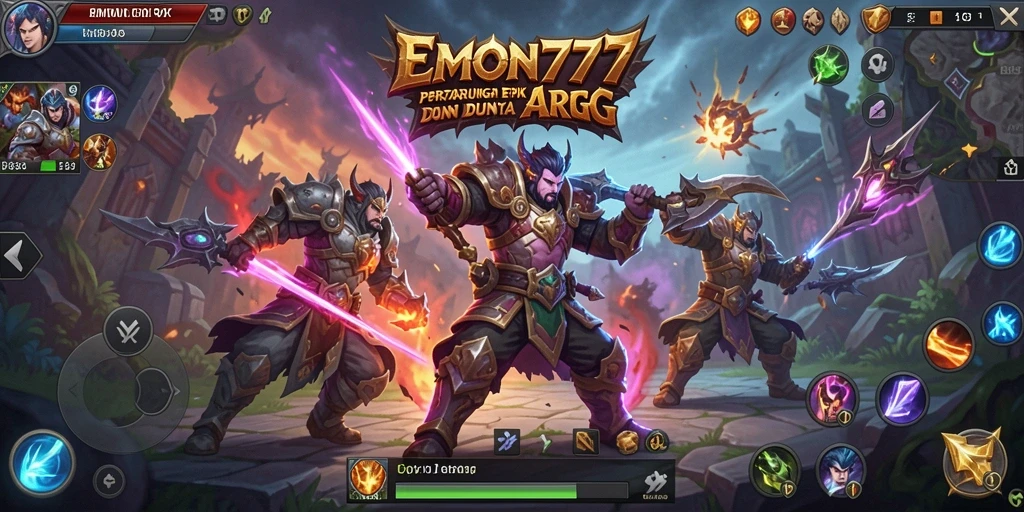Gameplay seru dan intens di dunia ARPG EMON777.