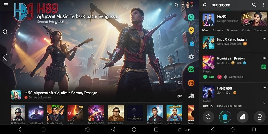 Tampilan gameplay H89 yang memukau dan mudah digunakan.