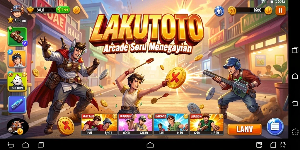 Tangkapan layar gameplay menarik dari LAKUTOTO dengan aksi penuh kecepatan.