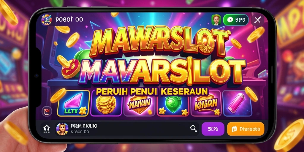 Screenshot gameplay MAWARSLOT menunjukkan keseruan permainan slot yang mendebarkan.