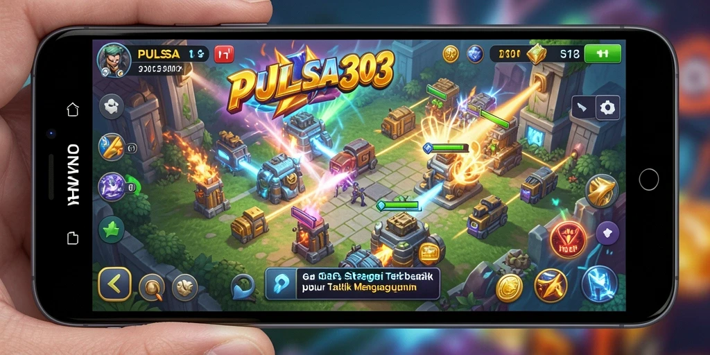 Tampilan gameplay PULSA303 yang penuh aksi strategi.