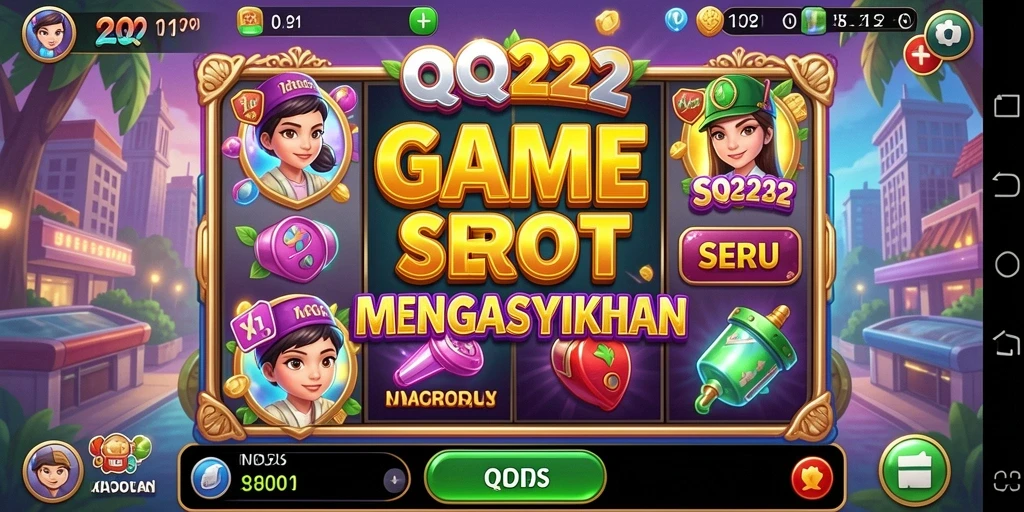 Tampilan gameplay QQ222 yang seru dan interaktif.