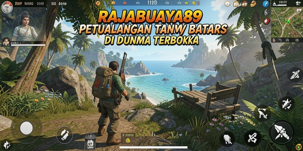 Screenshot gameplay RAJABUAYA89 dengan eksplorasi dunia terbuka yang menakjubkan.