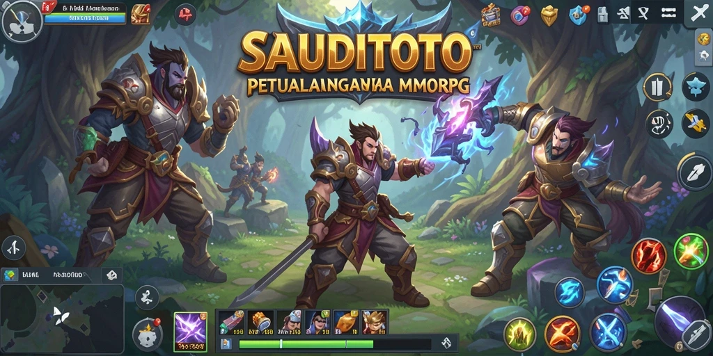 Tampilan gameplay SAUDITOTO yang memukau dan menarik di dunia MMORPG.